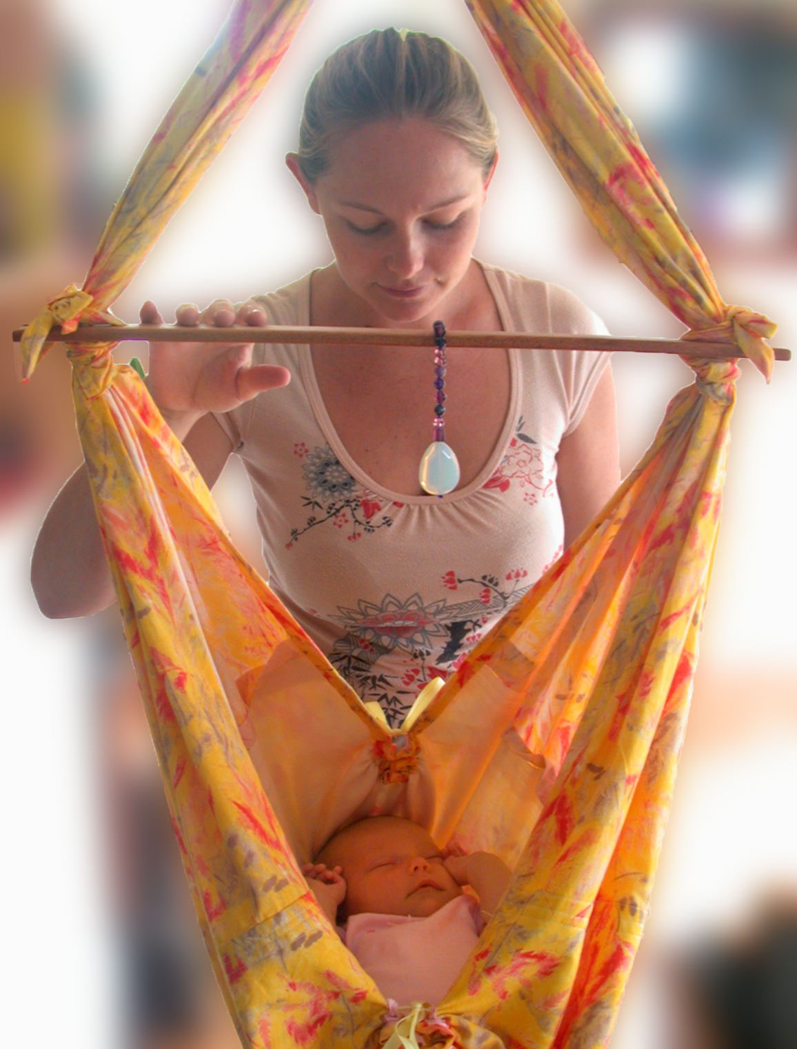 Melanaea Mather, Special Delivery Baby Hammock, Special Delivery Baby Hammock Kea’au, baby hammock, special delivery, womb to world, infant hammock, toddler hammock, organic, organic hammock, hammock hardware, holistic, 100% cotton, Mid-Wife, sling bed, Self-soothing, Peace, Kea’au, Hawaii
